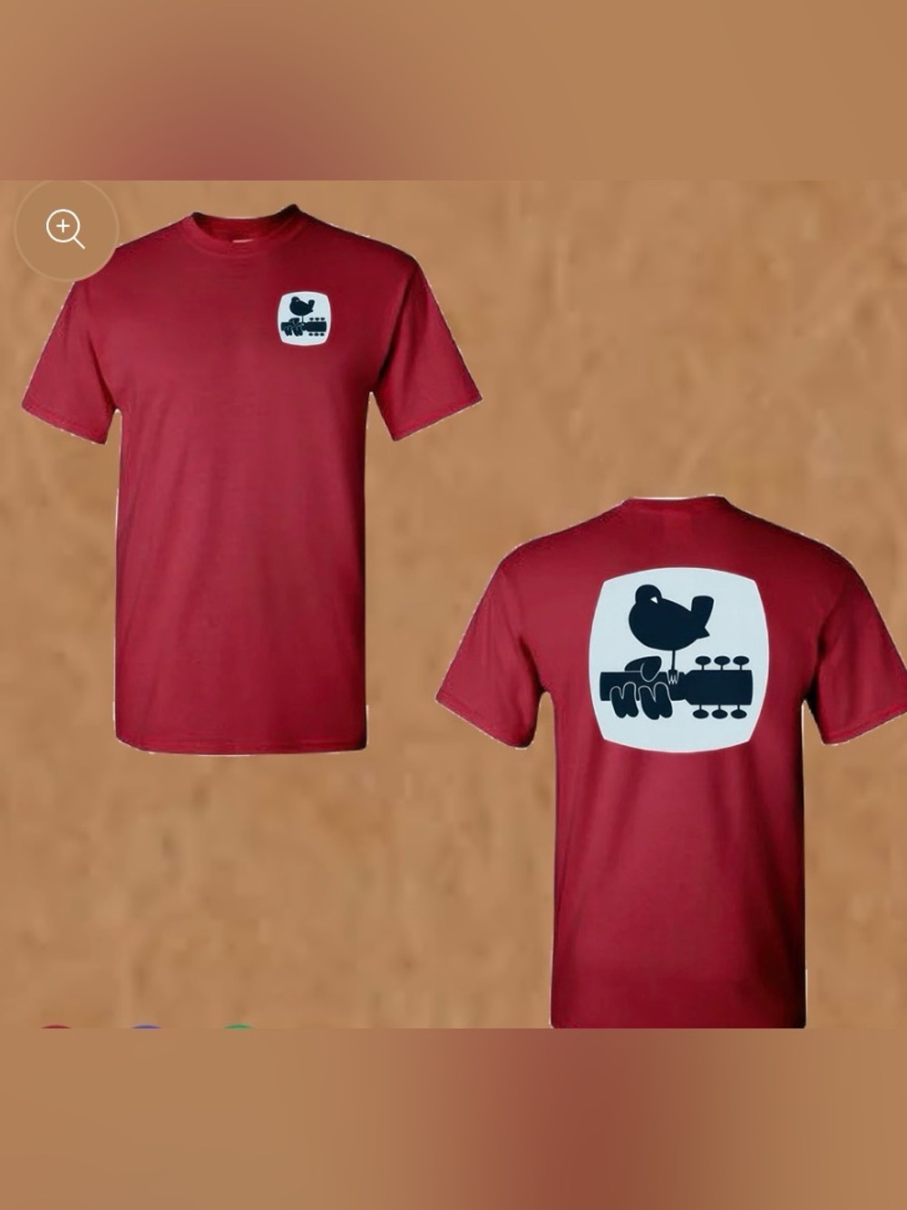 Peace Patrol Woodstock Replica Graphic Tee